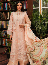 Kahf Premium Luxury Embroidered Lawn 3 Piece Unstitched Suit KHF24L KLE-3A